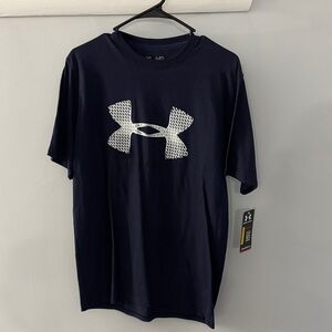 Under Armour Men's Dark Blue Graphic Tee